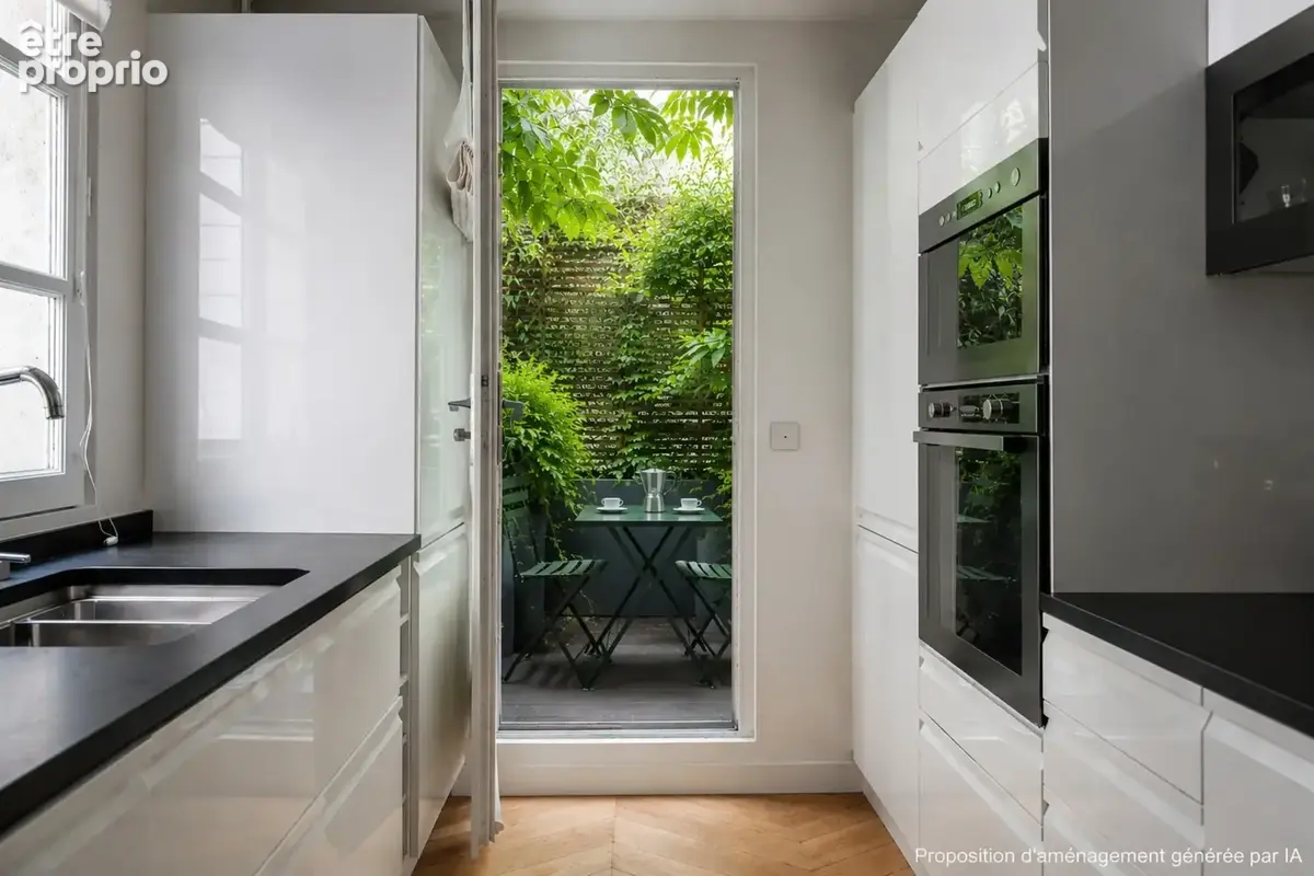 Appartement traversant calme et lumineux PARIS 1er — MARCHÉ SAINT-HONORÉ / PLACE VENDÔME - photo 4