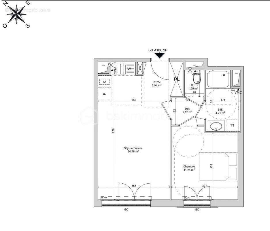 Appartement à AULNAY-SOUS-BOIS