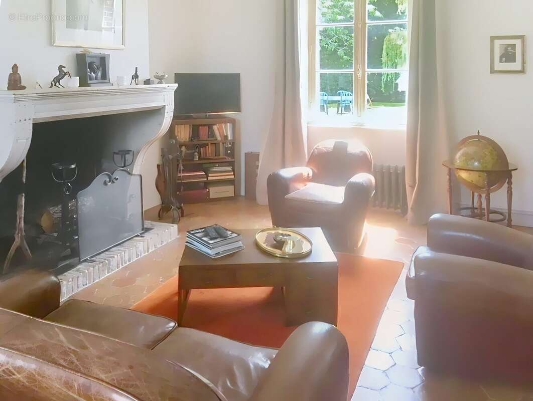 Salon Maison principale - Maison à DEAUVILLE