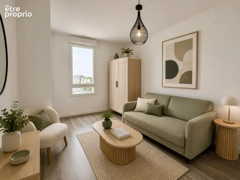 Appartement viager occupé 3 pièces SAINT BARTHELEMY D'ANJOU (49) + garage et place de stationnement - photo 6