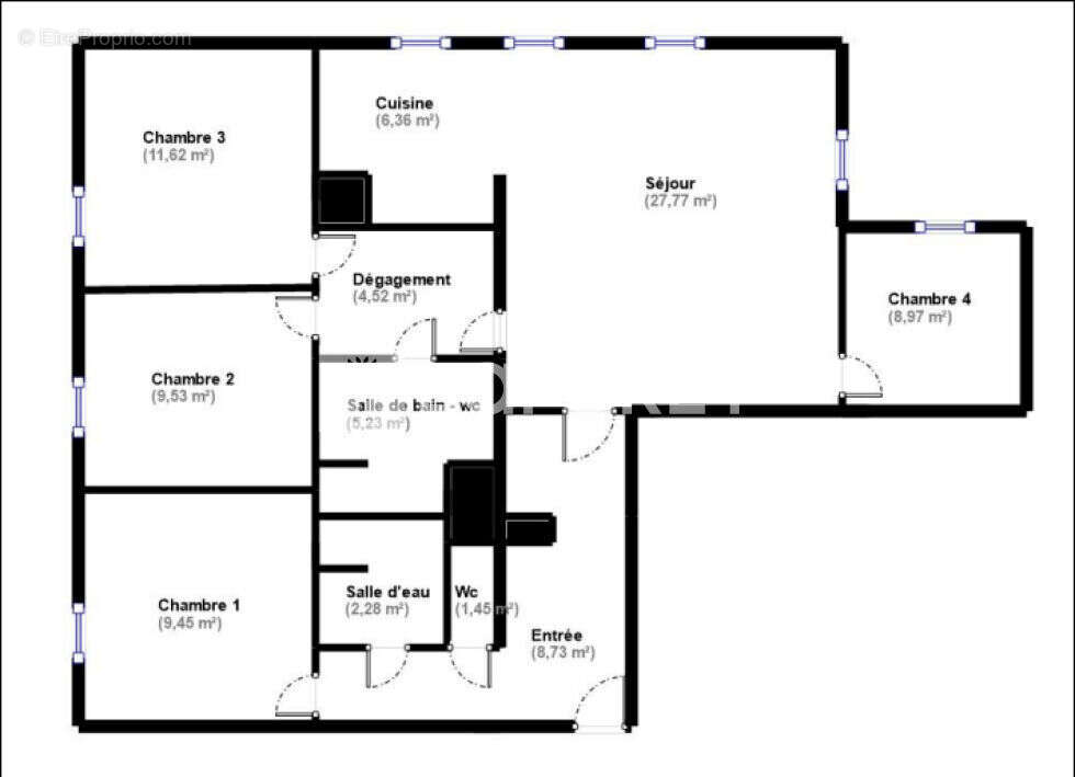 Appartement à MONTREUIL