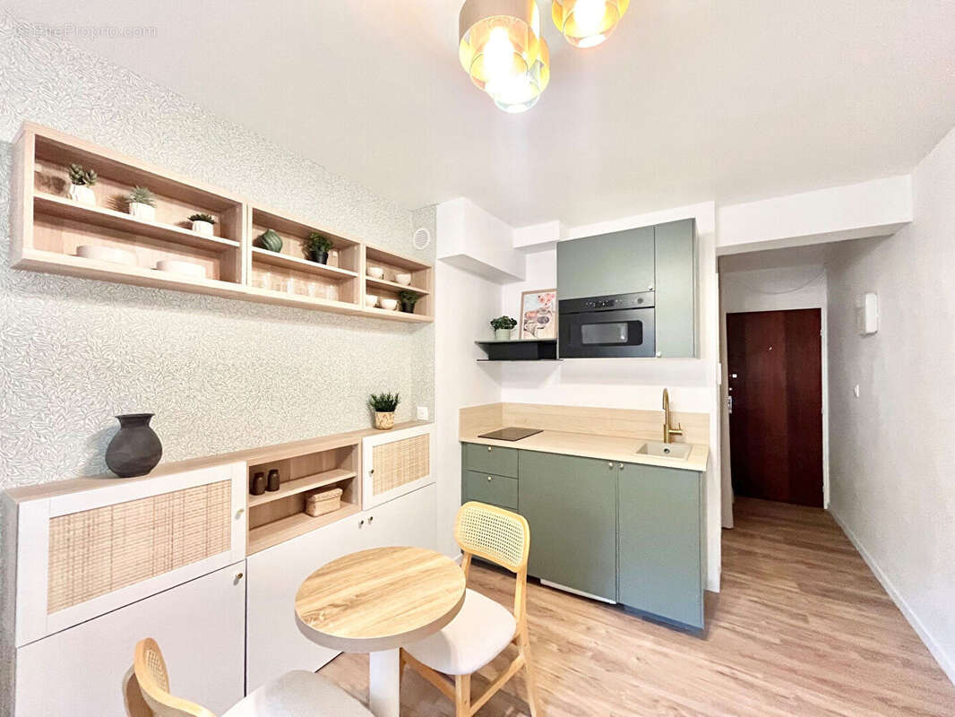 Appartement studio meublé Caen 1 pièce(s) 19.27 m2 - vendu libre - entièrement refait - cave et parking privatif - photo 5