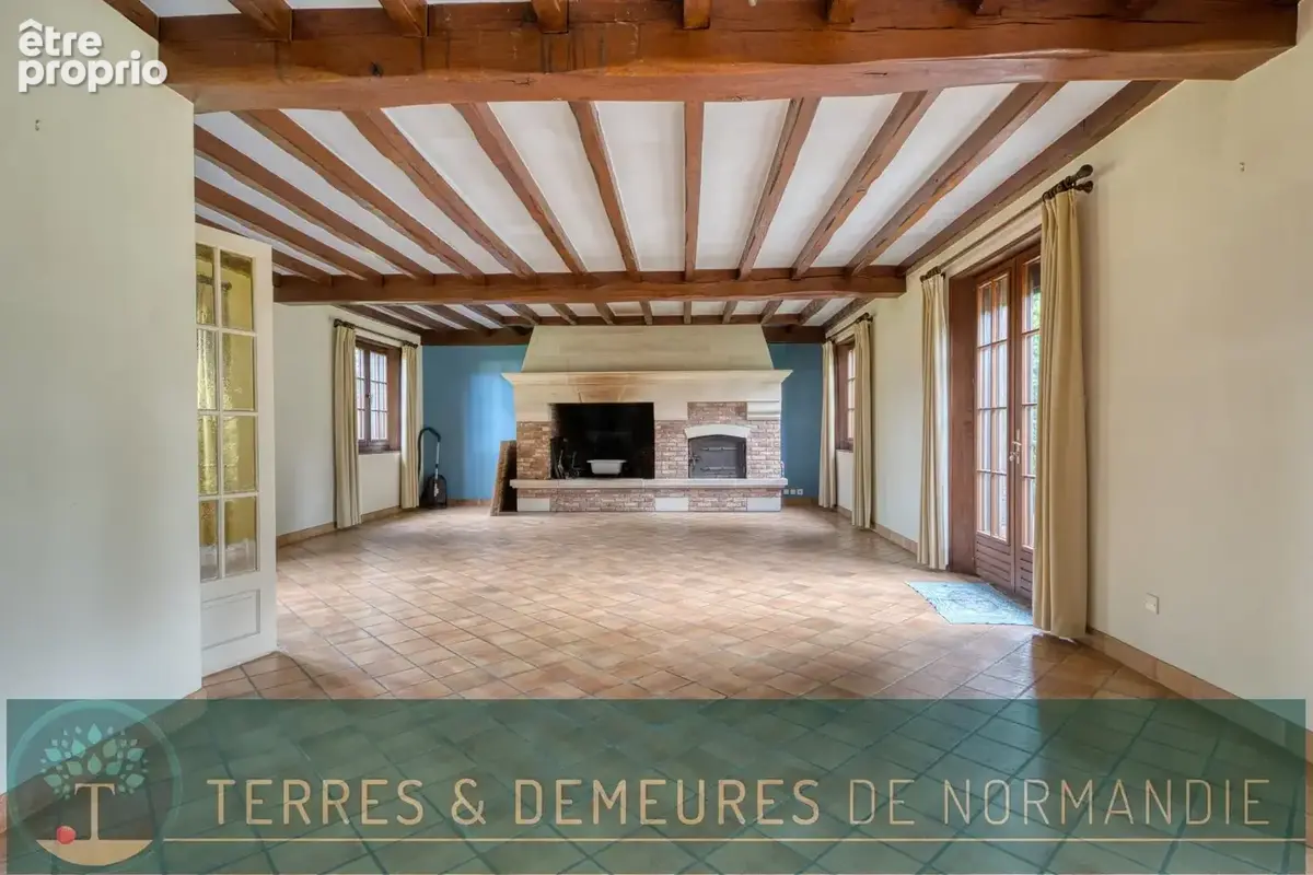 Charme normand aux portes des 3 villes soeurs, comprenant 195m² habitables, 4 chambres et près de 3000m² de terrain, Normandie 7 - photo 4
