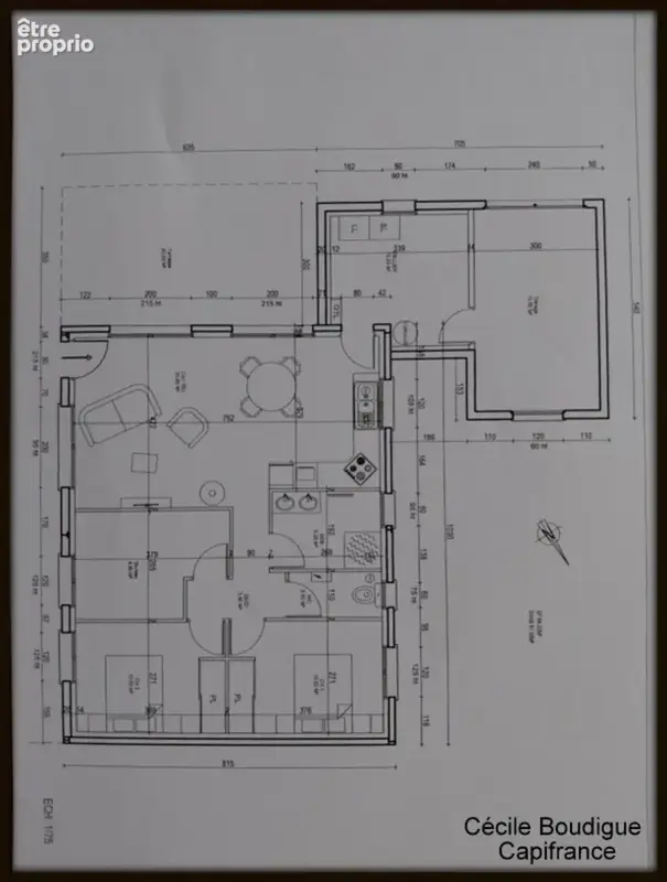 A proximité de Soumoulou, Terrain constructible 1200 m² environ - photo 5