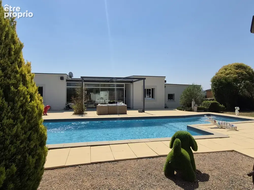 A Vendre, Entre Auch et Mirande, Villa contemporaine de plain-pied avec piscine - photo 22