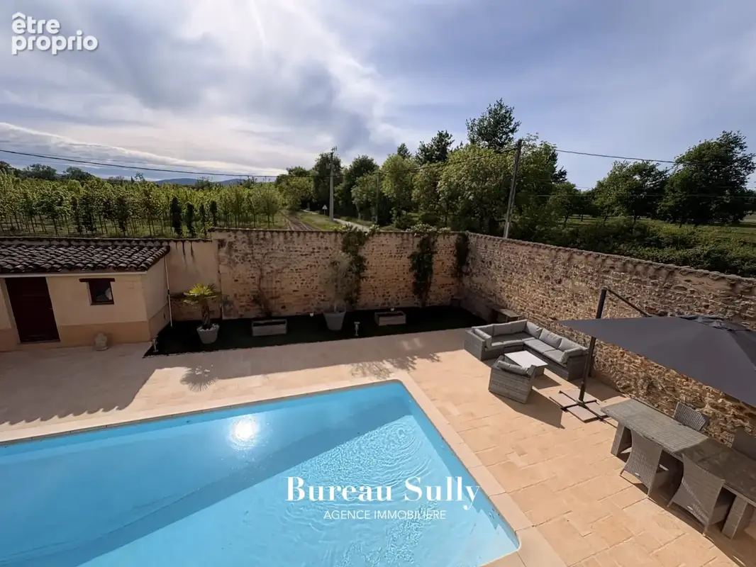 Maison 136 m2  4  chambres terrasse piscine jardin proche Arnas 69400 - photo 13