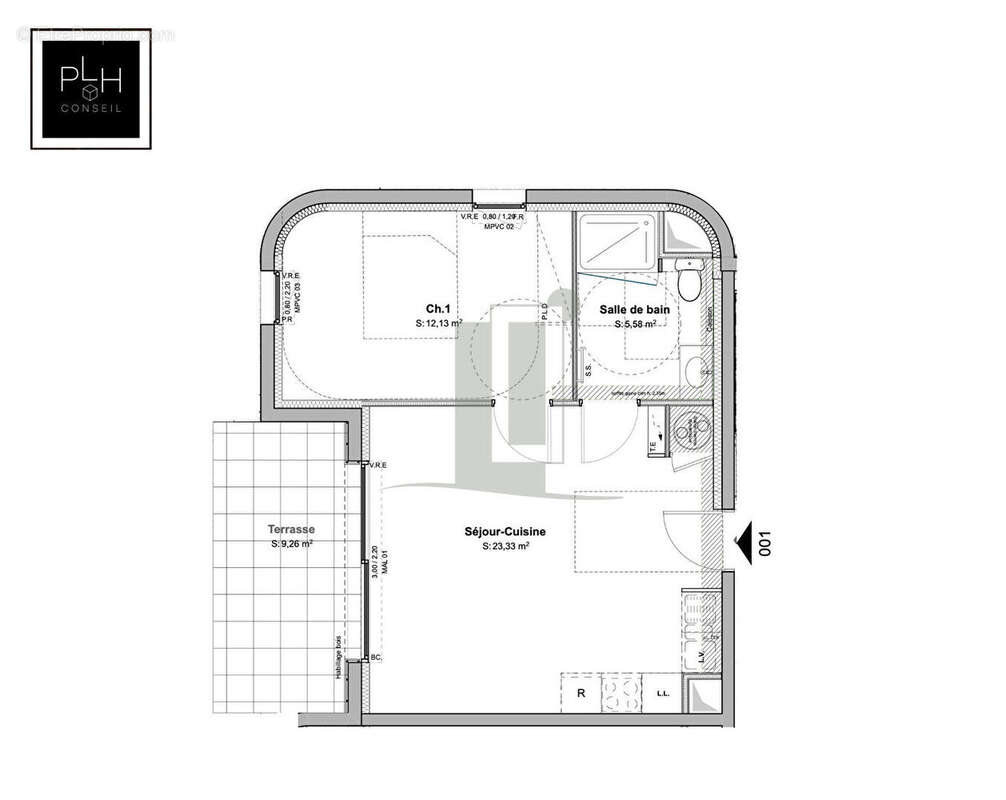 Proche Chiberta : T4 avec grandes terrasses et double parking - photo 4