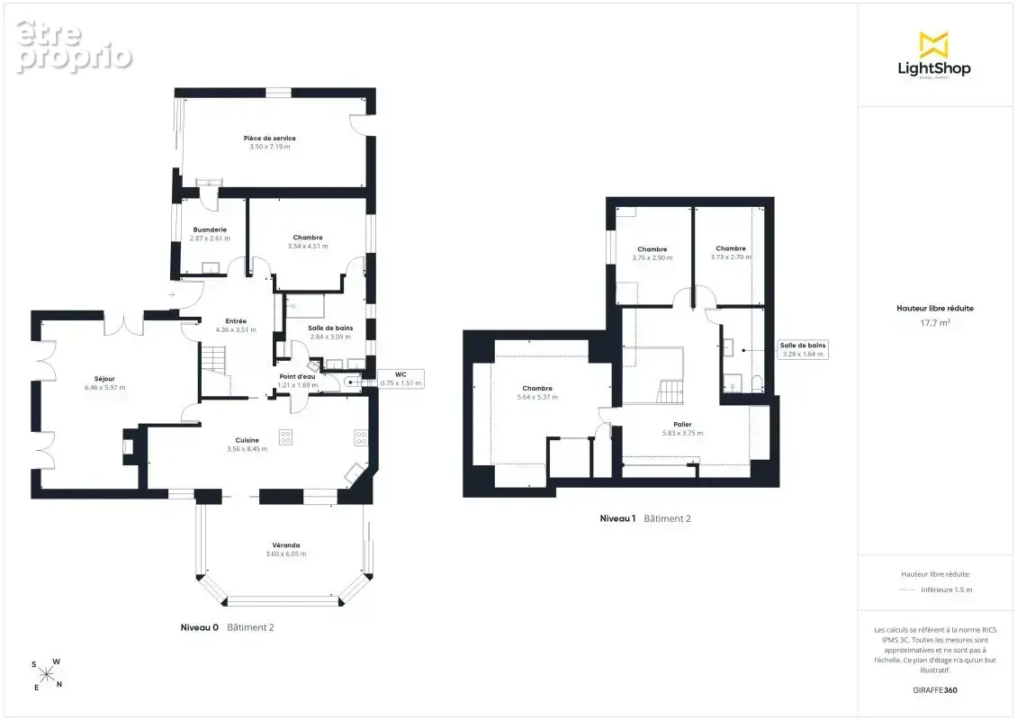 Propriété de 2 maisons (200m² et 73m²) avec piscine et jardin sur une parcelle de 2219m² - Saint-Julien-de-Concelles - photo 21