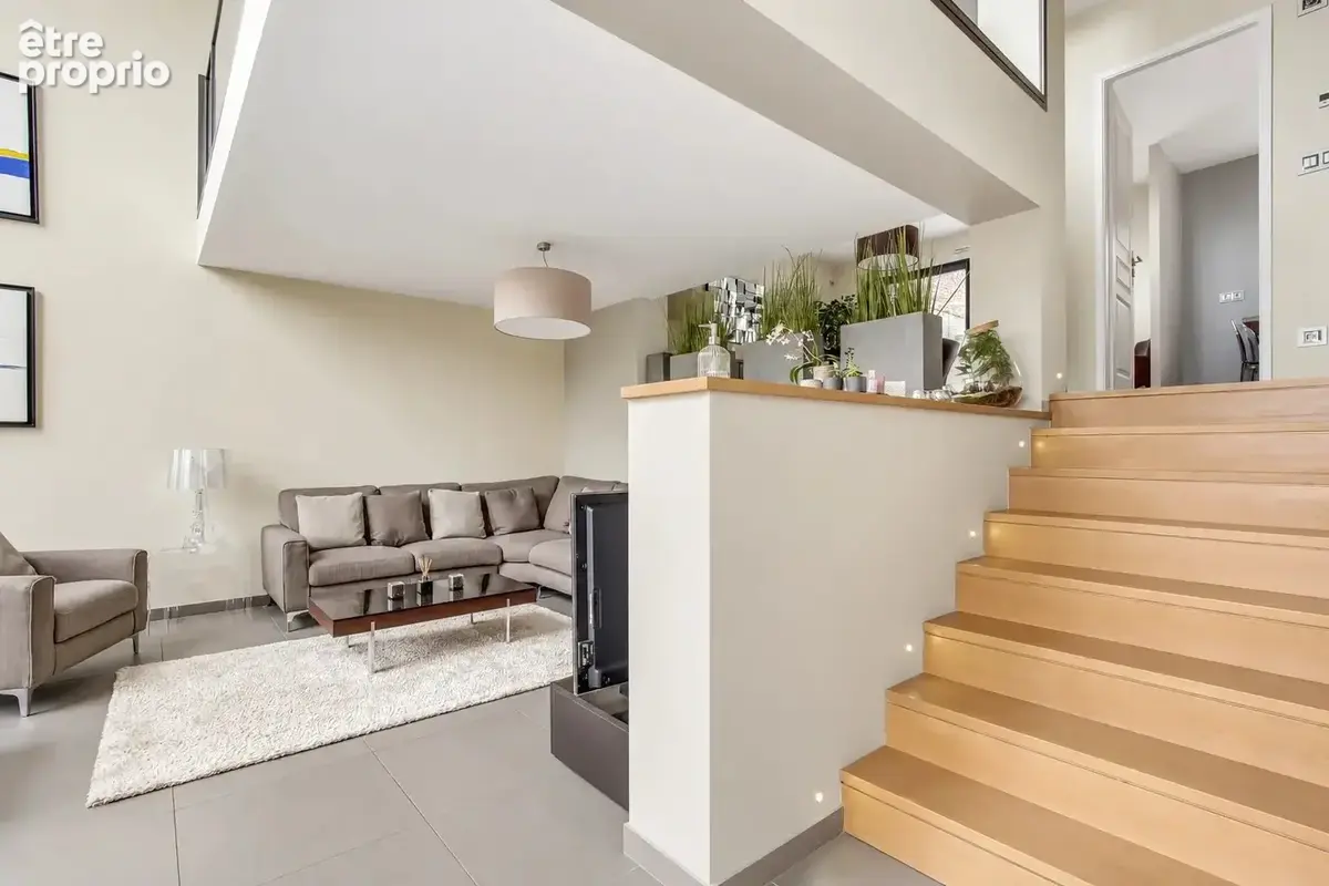 Chatou - maison contemporaine 200 m² au sol - terrain  425 m² - photo 9