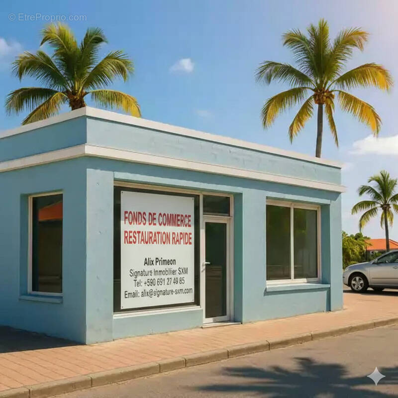 Commerce à SAINT-MARTIN
