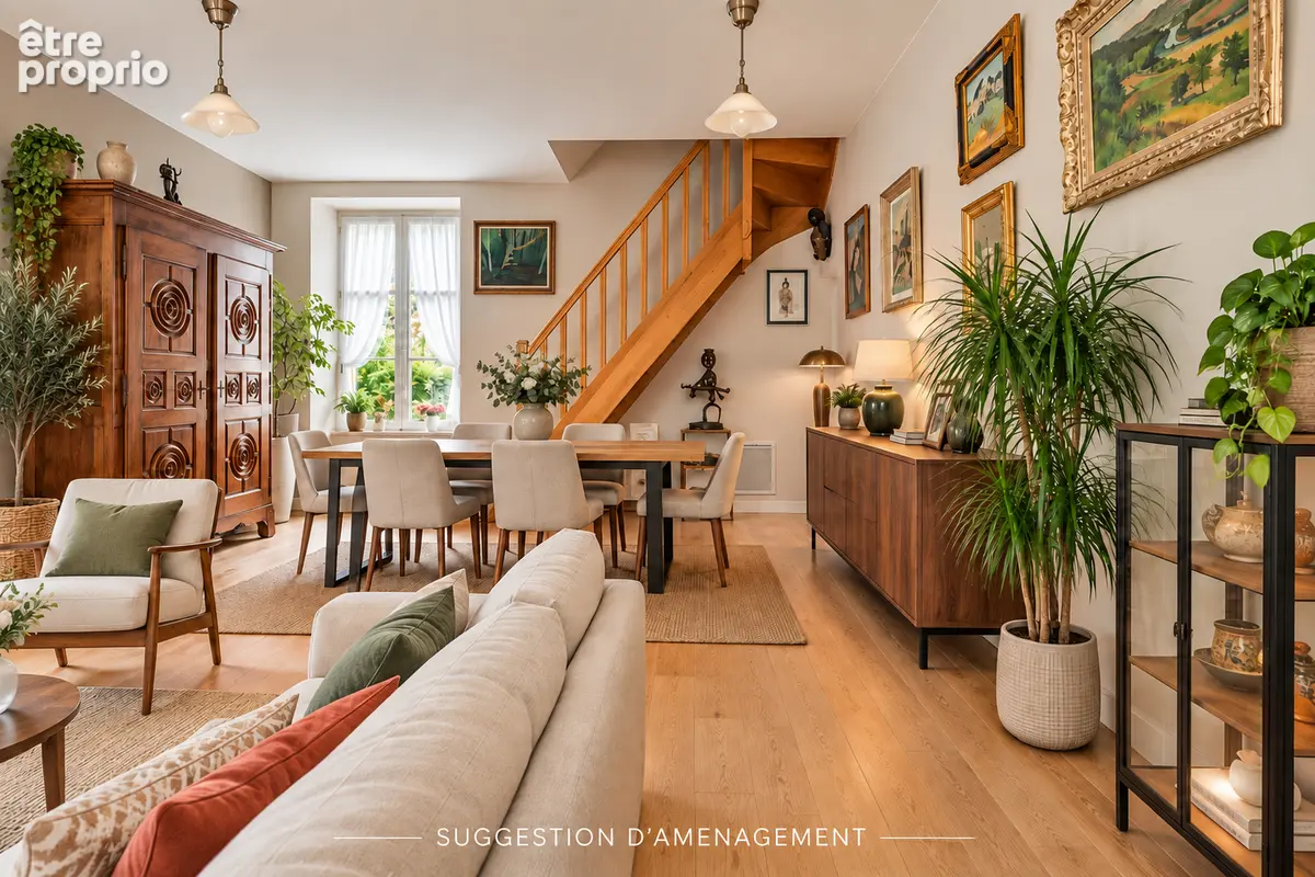 Comme une Maison Crosne 6 pièce(s) 115 m2 - jardin - photo 3