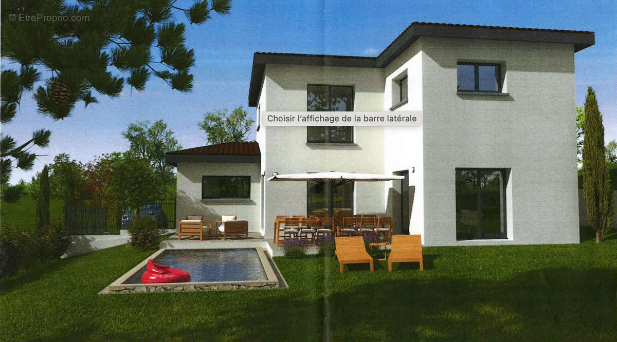 Terrain à SAINTE-FOY-LES-LYON