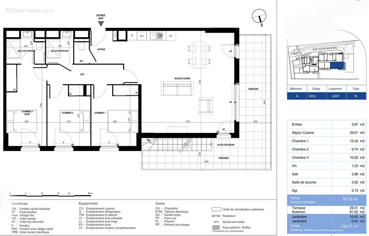 Appartement 4P Duplex  Vue mer - Solarium 104m2 - Résidence neuve - photo 6