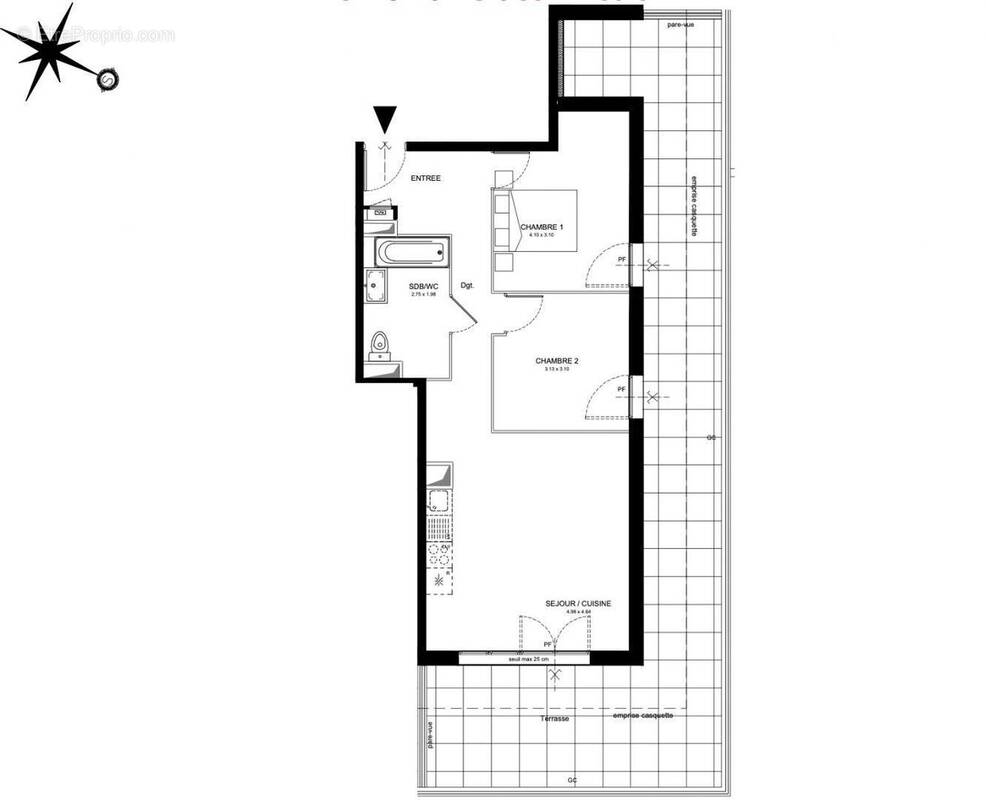 Photo 1 - Appartement à AVRILLE