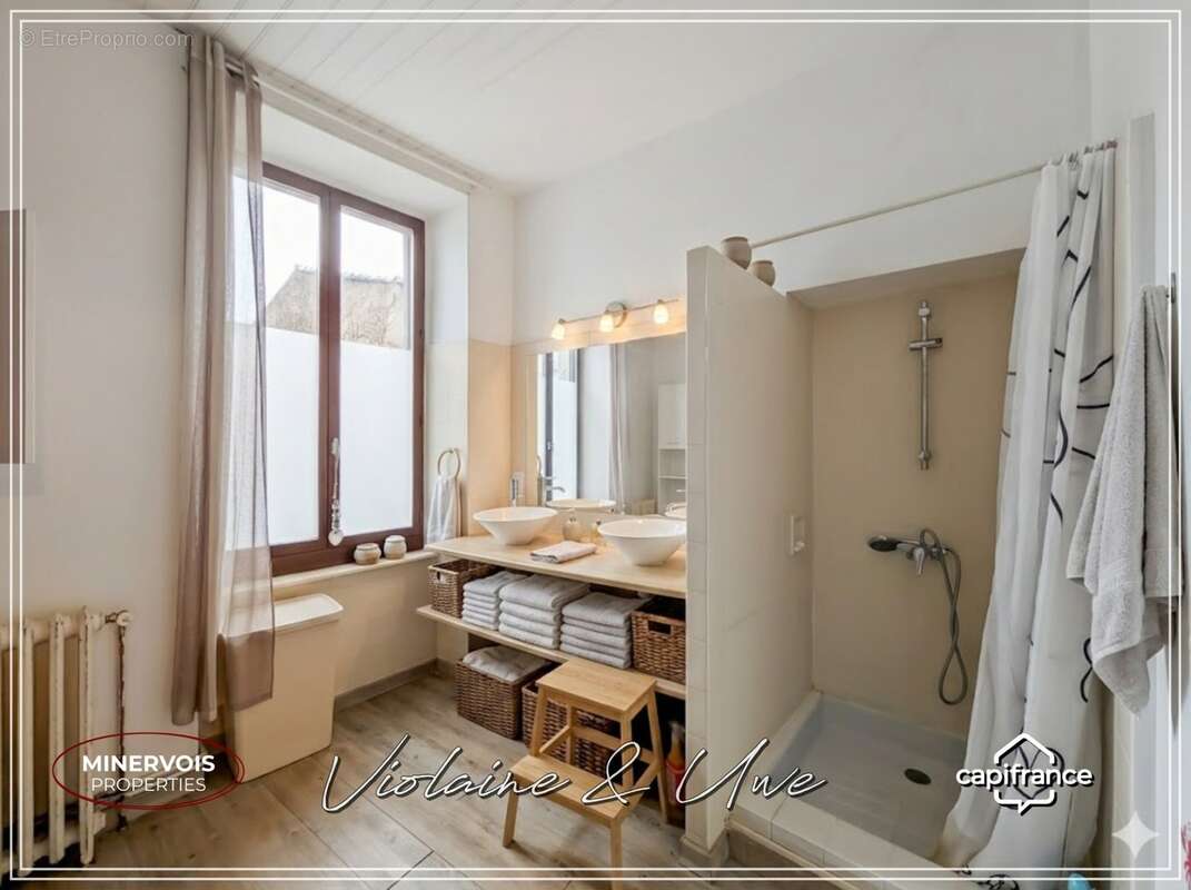 Maison bourgeoise de caractère avec jardin – 259 m² – Azille (Minervois) - photo 22