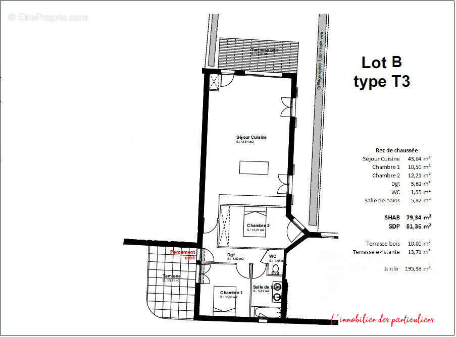 Appartement à PRADES-LE-LEZ