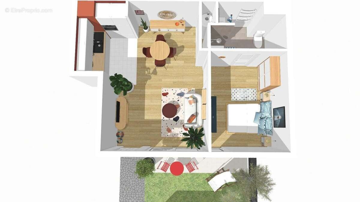 Photo 9 - Appartement à ROMAINVILLE