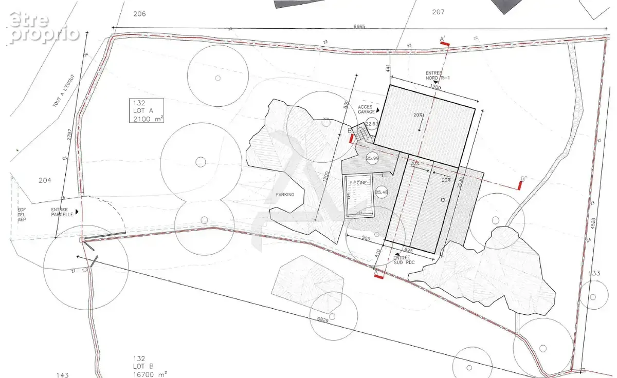 À seulement 3 min de porto-vecchio   terrain de 18 830 m2 avec pc purgé pour villa de 195 m2 avec piscine - photo 11
