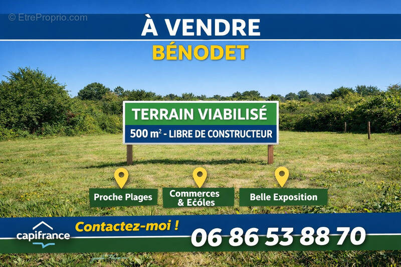 Terrain à BENODET