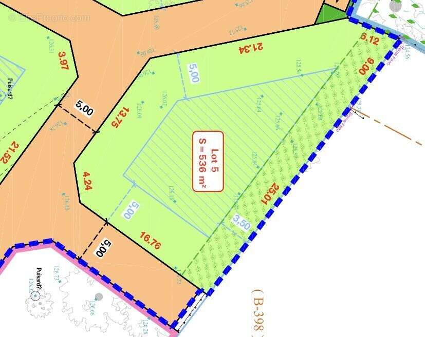 Terrain à FLINS-NEUVE-EGLISE