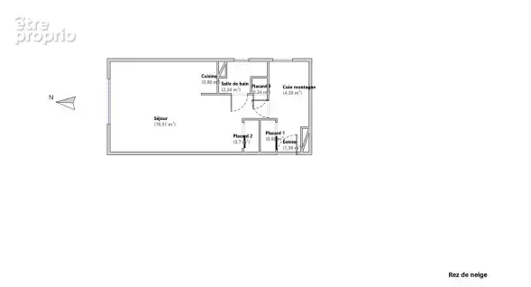 Appartement 2 pièces / 29 m² / 55 000 EUR / SELONNET - photo 6
