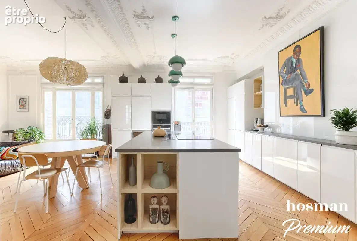 Superbe appartement familial Haussmannien - 6 pièces - 191,5 m² - Paris 16e - photo 6