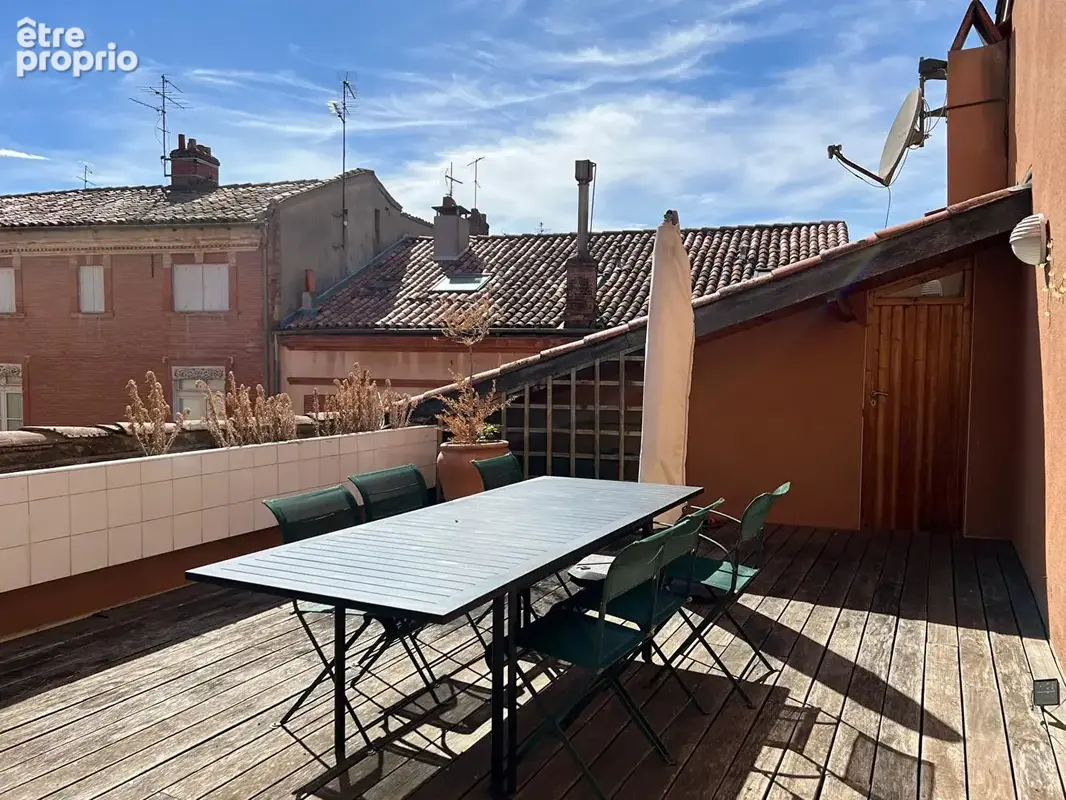 Toulouse Carmes - Appartement T4 - esprit maison sur le toit avec terrasse - photo 8