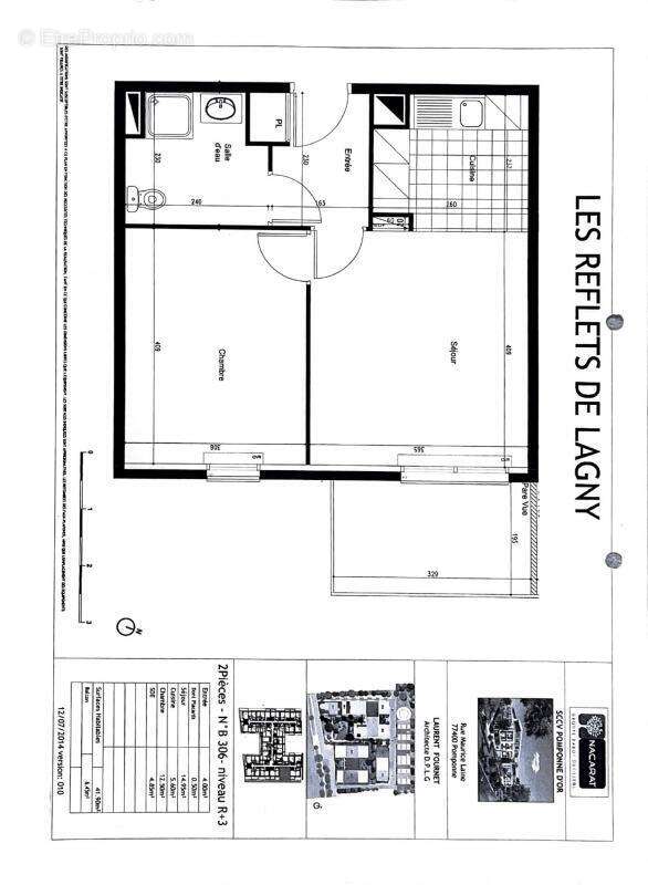 Appartement à LAGNY-SUR-MARNE