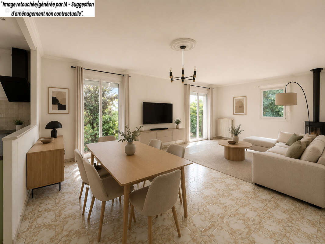 MAISON T5 avec garage (205 M2 de surface utile) et jardin de 544 M2 à Vendre (31270 CUGNAUX) - photo 5