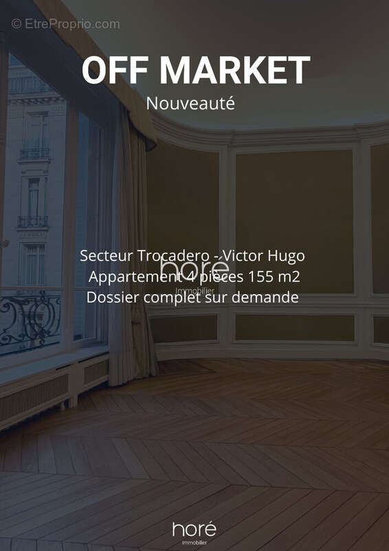 Appartement à PARIS-16E