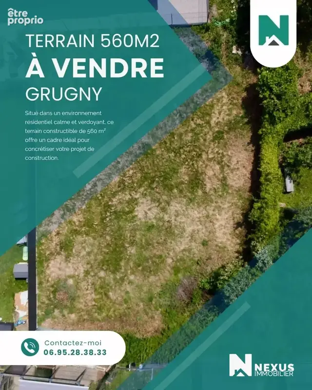 Terrain à GRUGNY