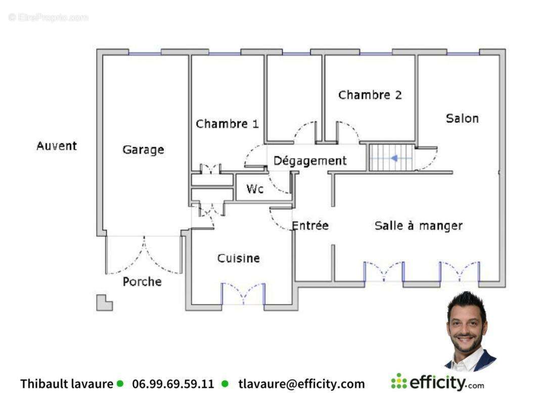 Maison à CHAMPNIERS