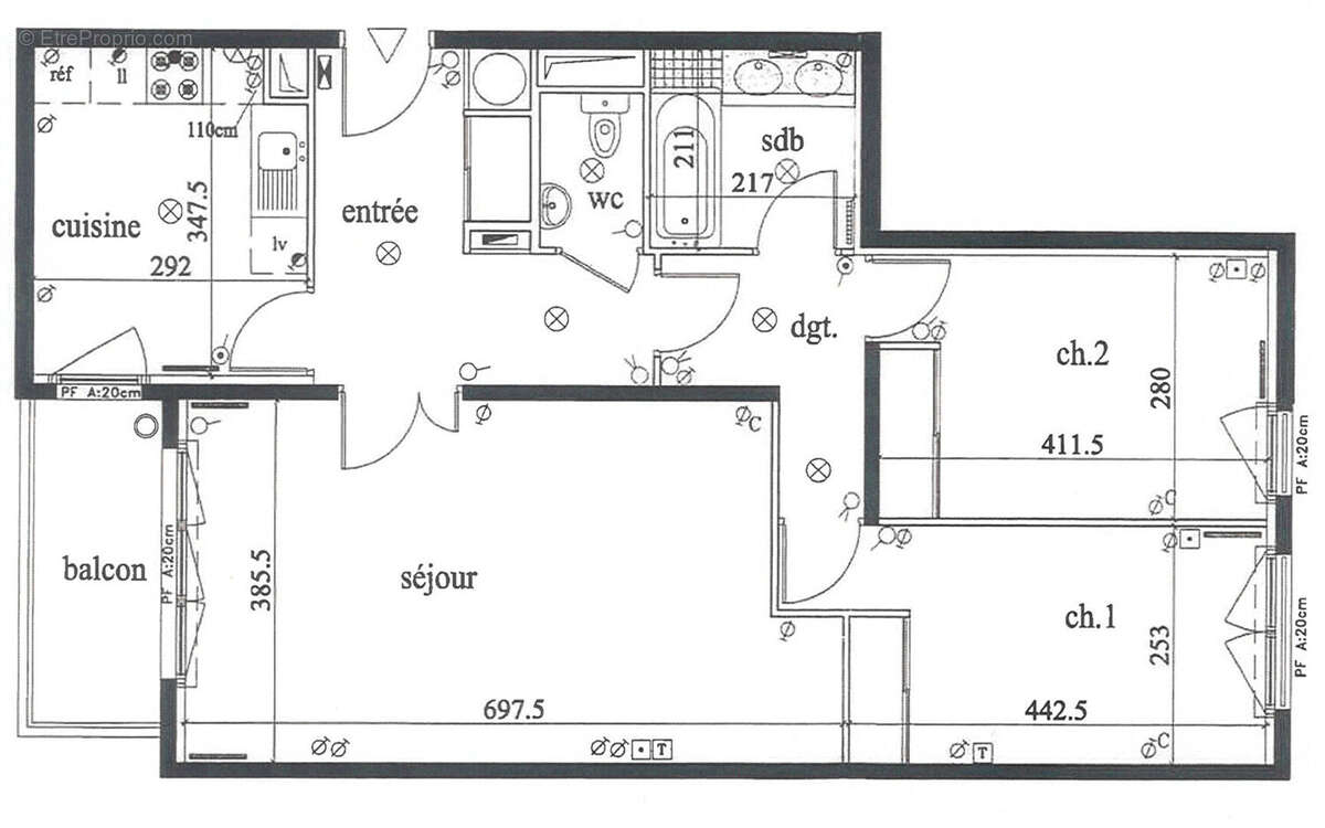 Appartement Puteaux 3 pièce(s) 79 m² - photo 5