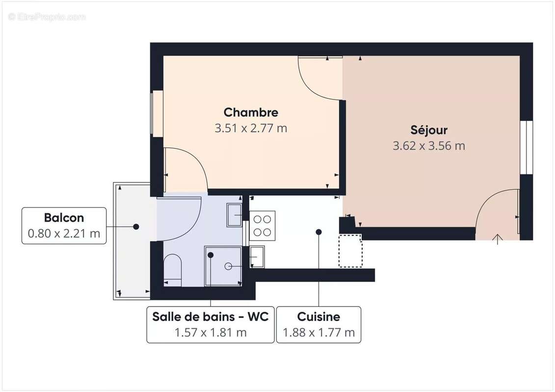 Appartement à NICE