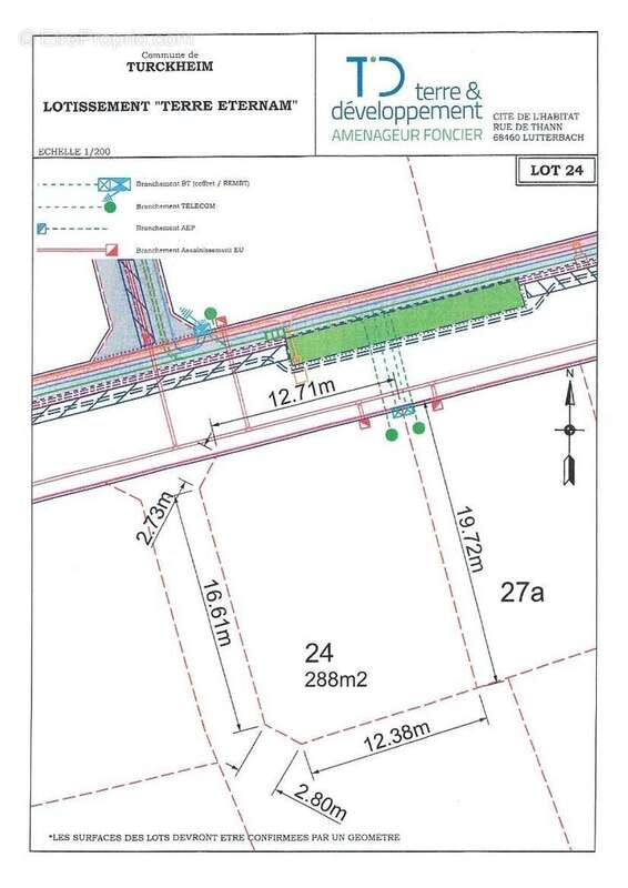 Terrain à TURCKHEIM