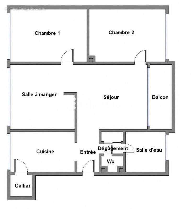 Appartement à LES PAVILLONS-SOUS-BOIS