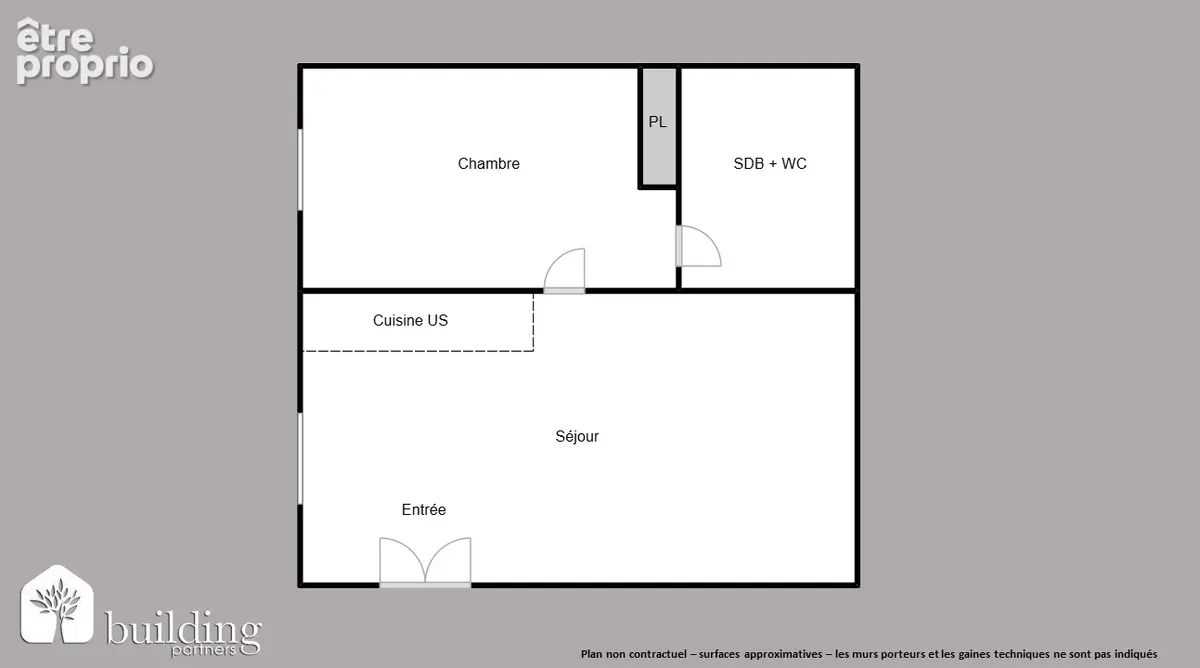 Côte Neuilly Levallois-Perret - Appartement 2 pièces 29,85 m² - photo 2