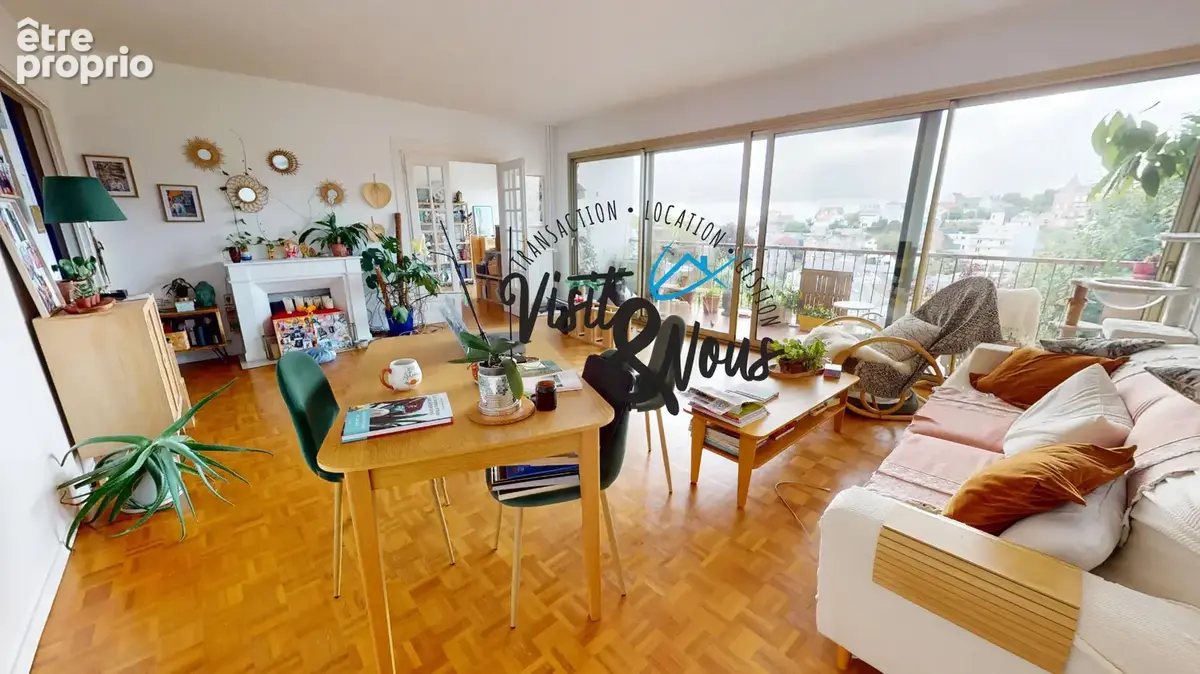 SAINTE-ADRESSE Appartement 3 pièces avec balcon terrasse et vue mer panoramique - photo 4