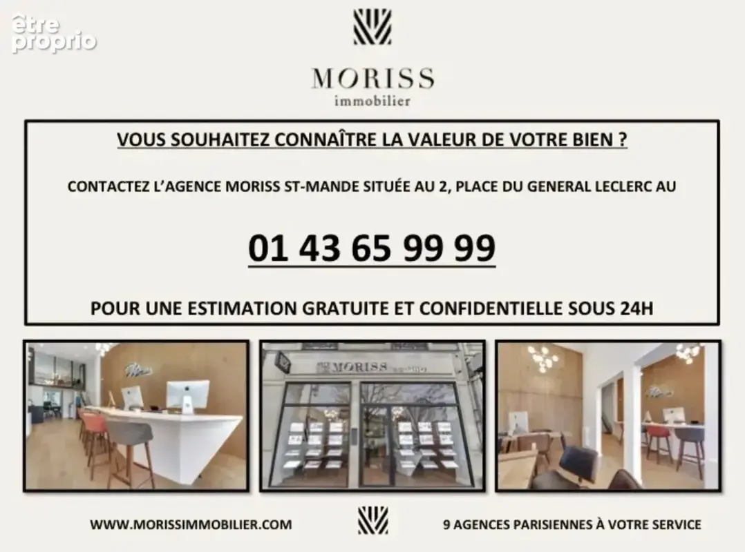 Saint-Mandé - Appartement de 3/4 pièces de 82 m2 - photo 16