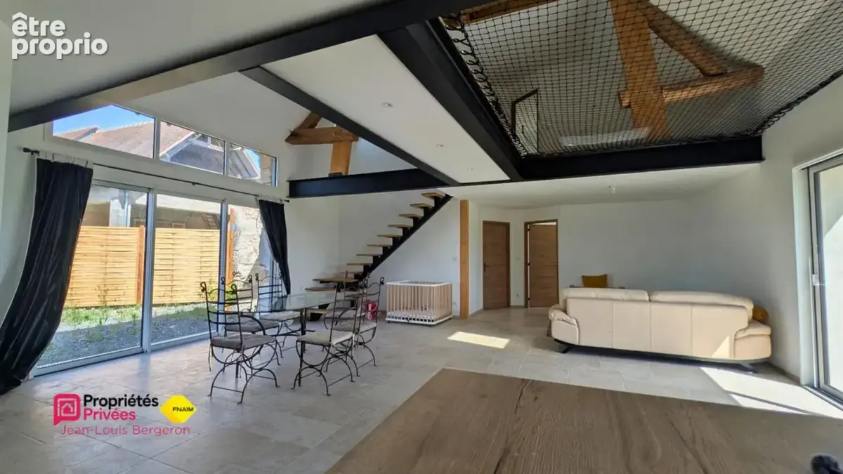 A vendre Longère avec architecture remarquable .7 pièces ,4 chambres, Vallée de Cousse 37210 - photo 5