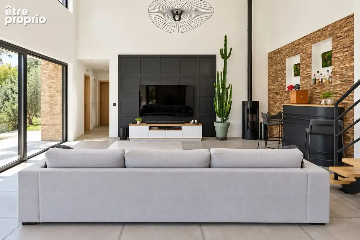 Breuillet - villa d'architecte avec piscine  à deux pas du centre - photo 14