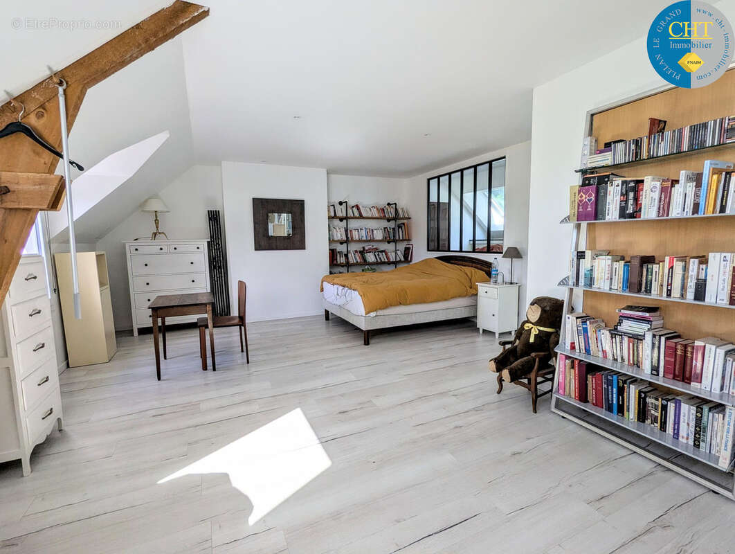 Exclusivité : magnifique maison et son étang privatif   paimpont (35380) avec cht immobilier - photo 17