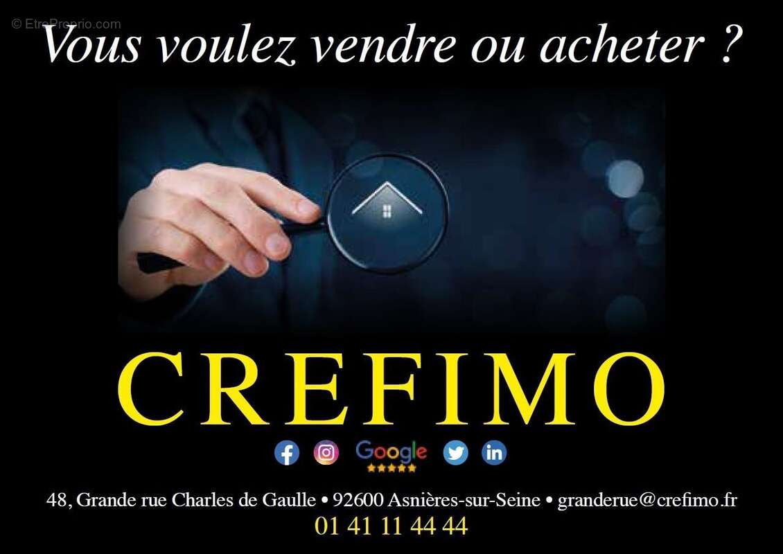 Appartement à BOIS-COLOMBES