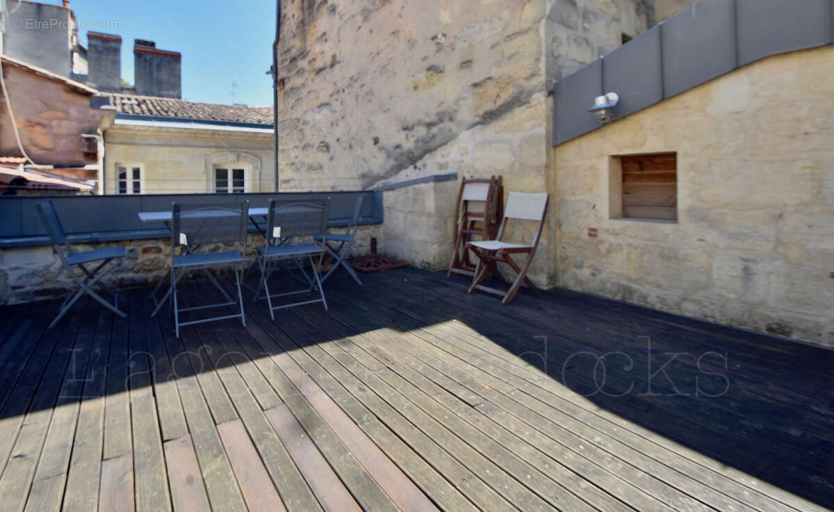 Bordeaux quartier cheverus / pey berland - grand duplex de charme 118m2 avec terrasse  23m2 - au calme - photo 8