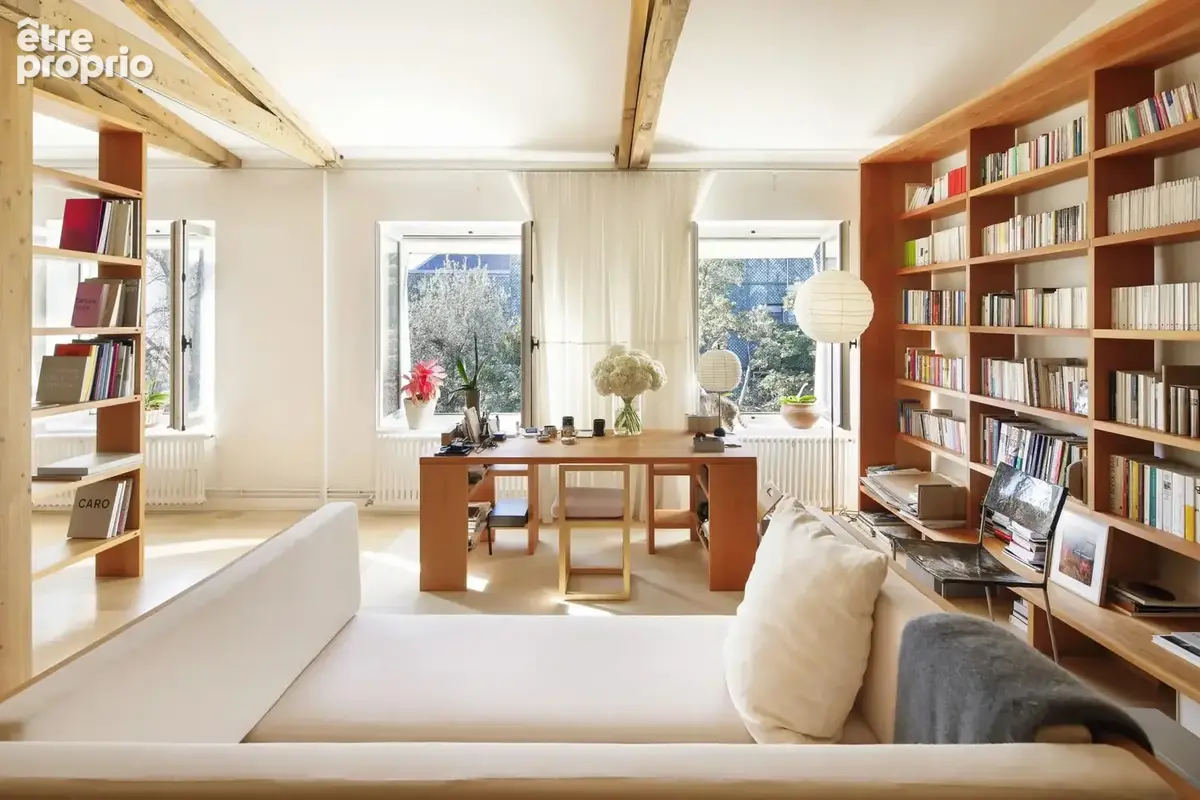 Un penthouse d’esthète dans un hôtel particulier sur jardin - photo 2