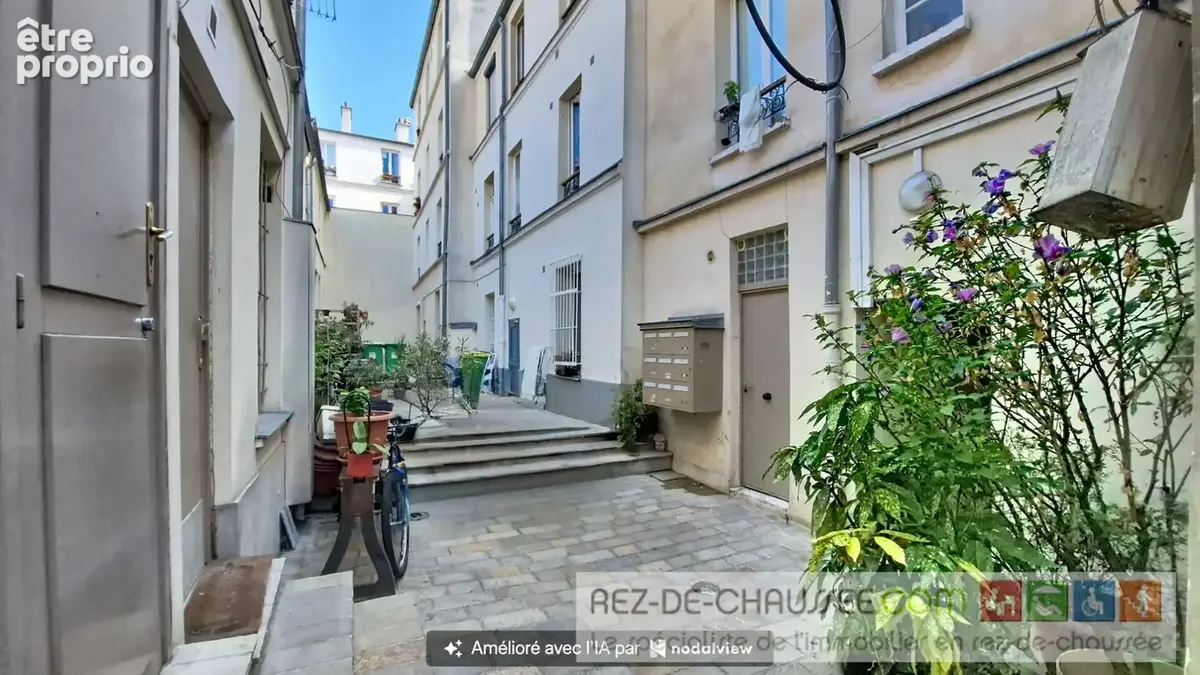 Rue saint maur  appartement en duplex avec boutique - photo 8