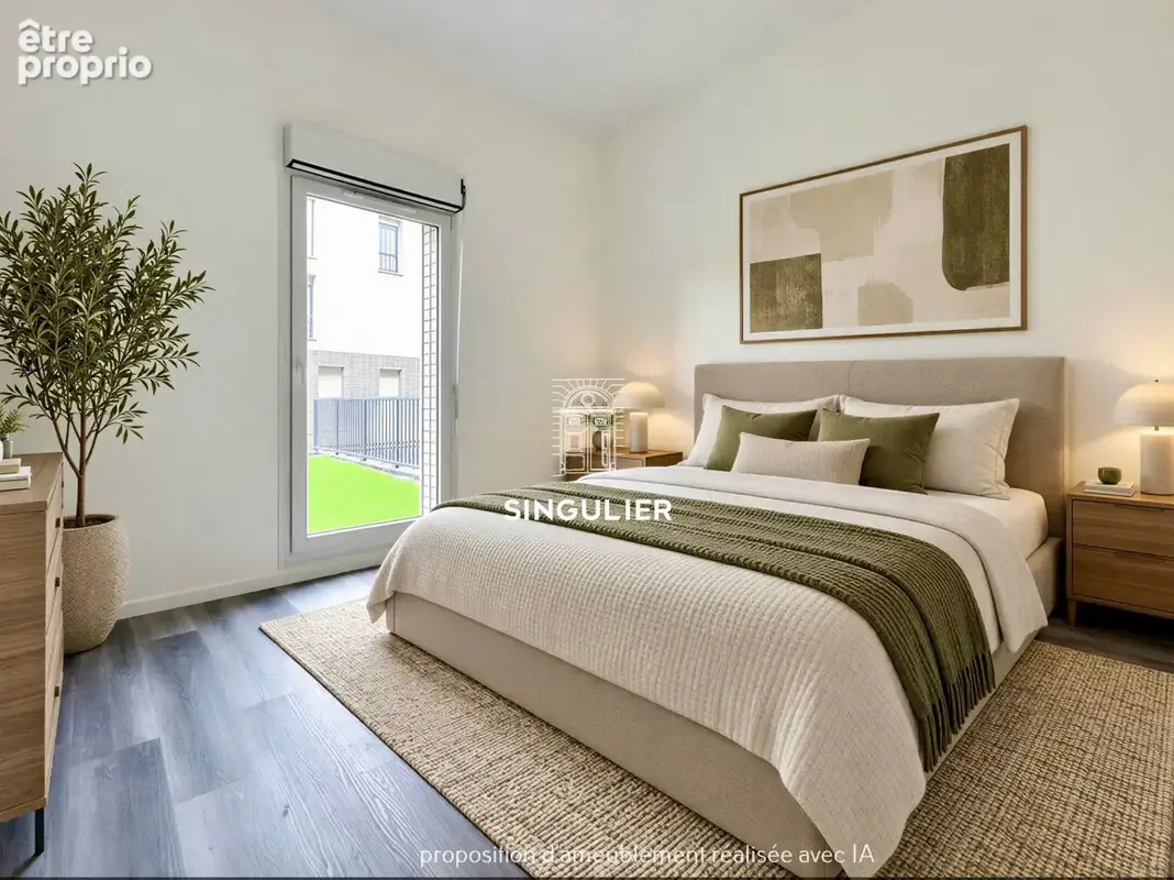 LILLE - Appartement familial récent 3 chambres avec jardin de 100 m2   Terrasse   Résidence sécurisée - photo 11