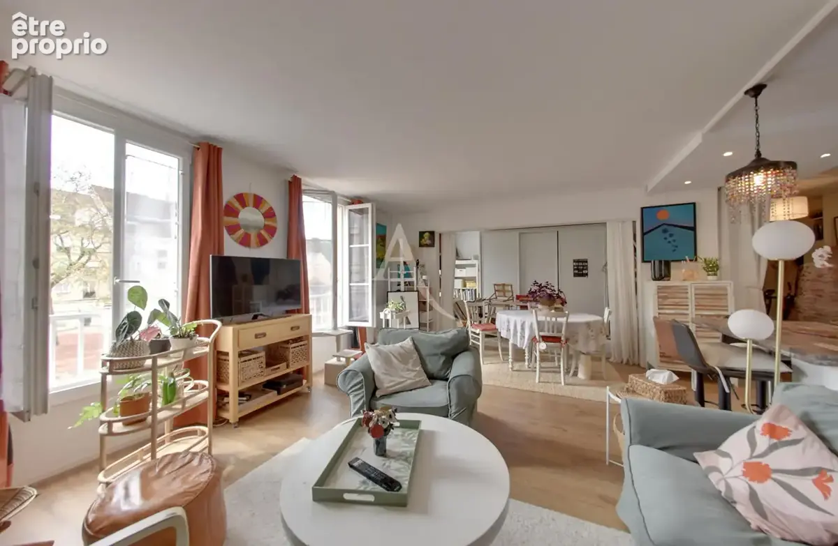 Auxerre - appartement lumineux proche bibliothèque - 84 m² - photo 2