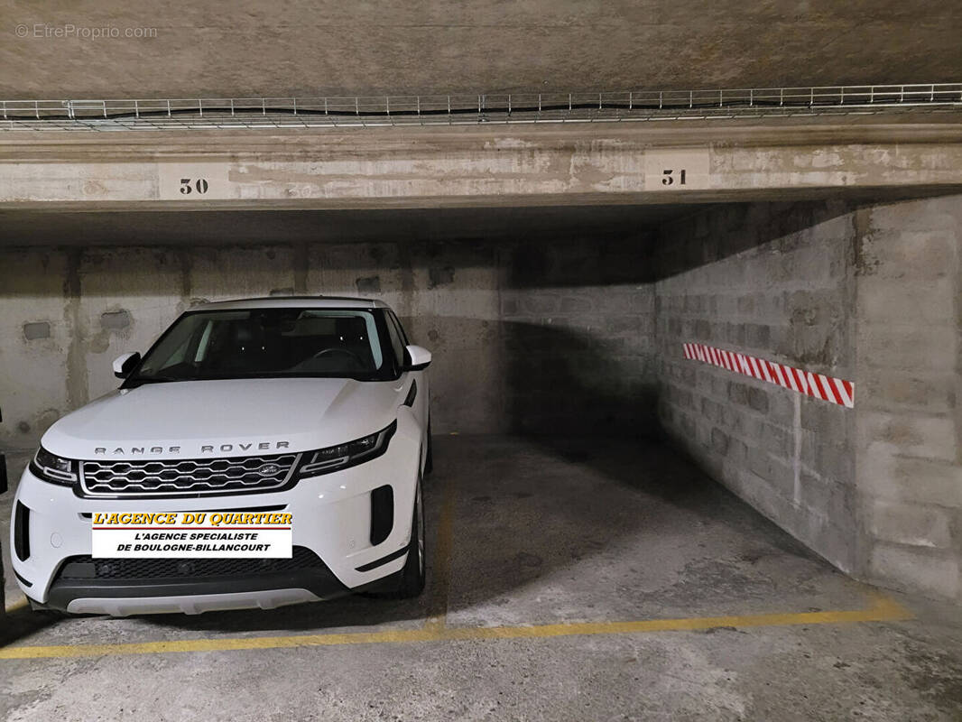 Parking à BOULOGNE-BILLANCOURT