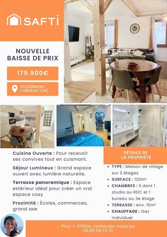 Photo 1 - Maison à CLERMONT-L'HERAULT